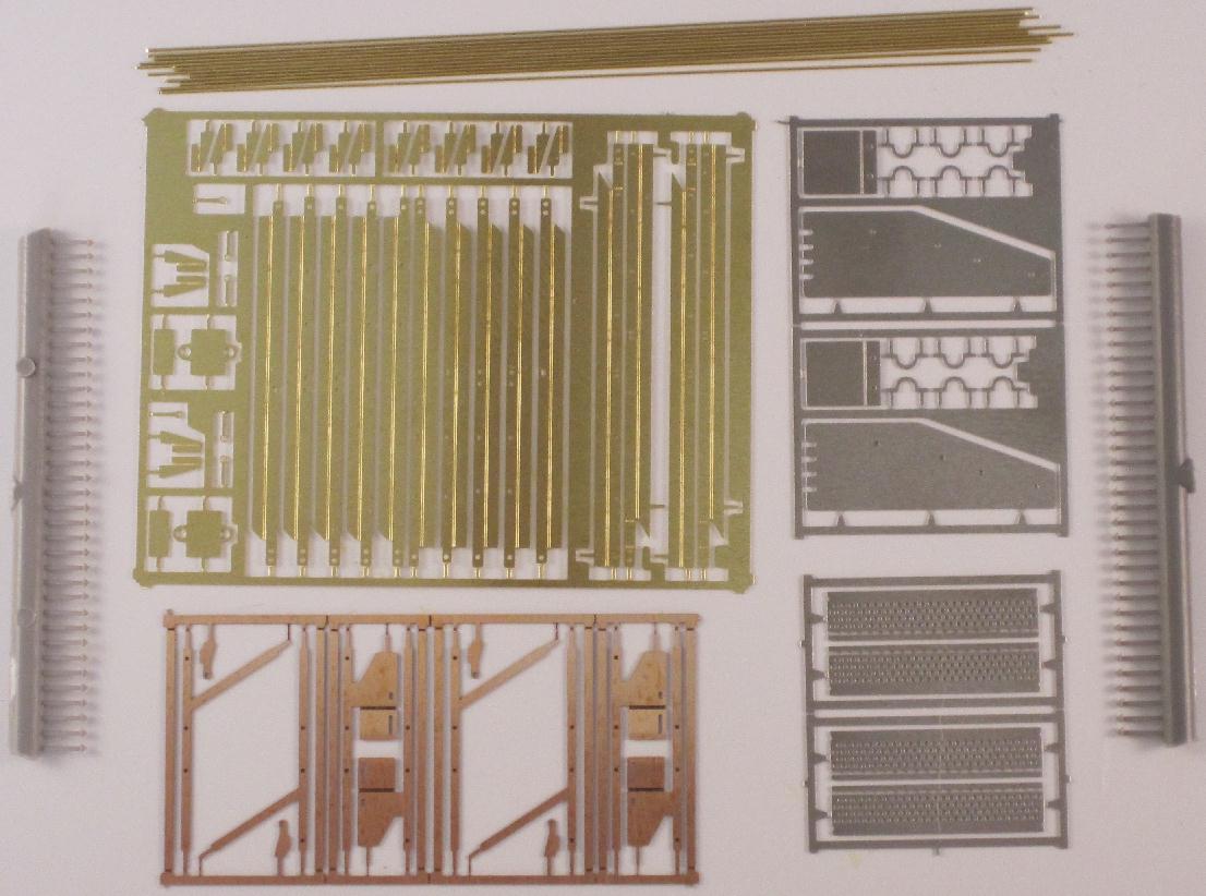 Apex Pattern Intermountain 4750 Cu.Ft. Cvd Hopper Walkway Set Plano HO #10831 